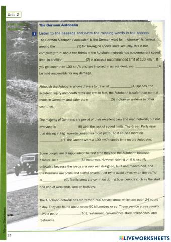 Pre-intermediate listening&reading