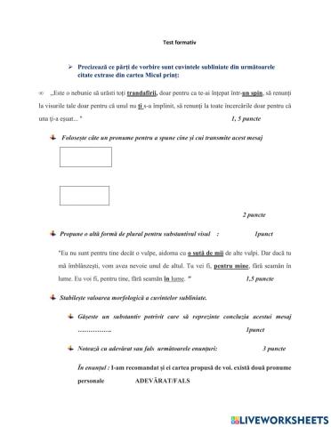 Substantivul și substituții