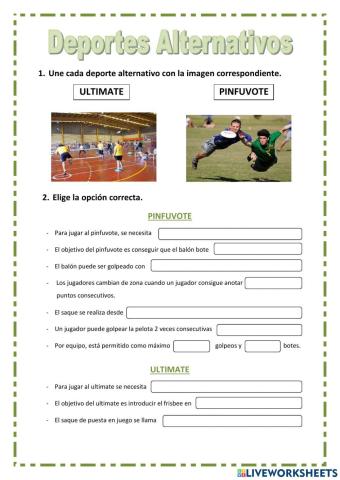 Deportes Alternativos