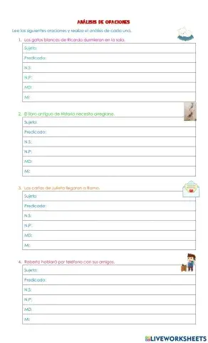 Análisis de oraciones