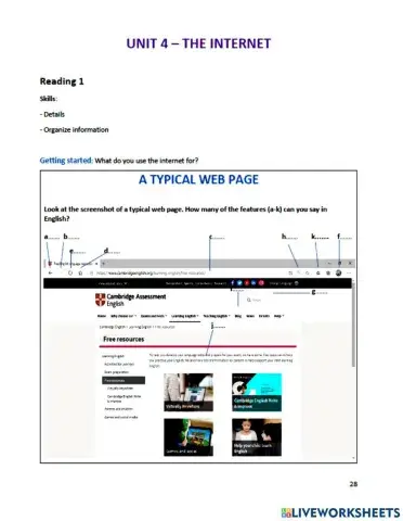 A typical web page