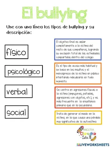 El bullying