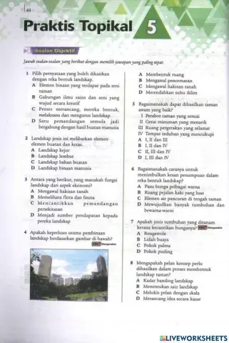 Reka Bentuk Landskap