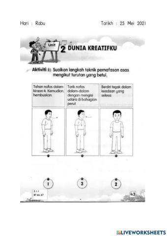 Latihan asas pernafasan