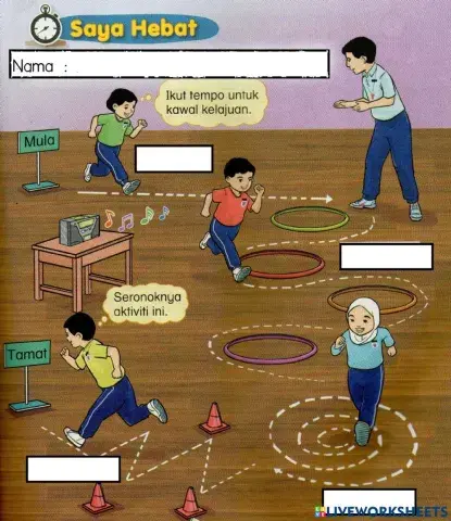 Pendidikan Jasmani Tahun 1: Saya Hebat