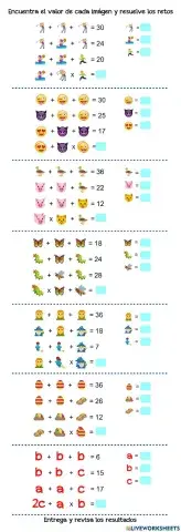 Retos divertidos de Álgebra 3 • Matemáticas