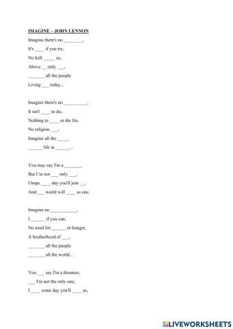 Imagine - John Lennon