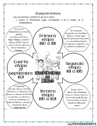 Evaluación historia