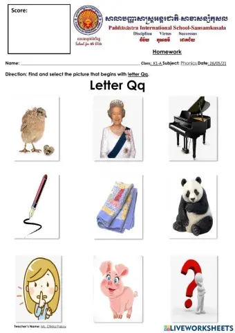Letter Qq