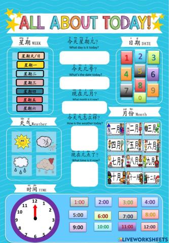 All about today 聊聊今天