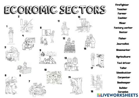 Economic sectors