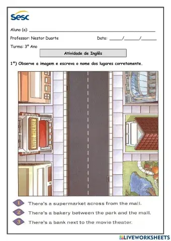 Atividade escrita e auditiva de 25-05-2021.