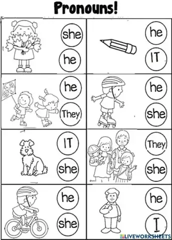 Personal Pronouns