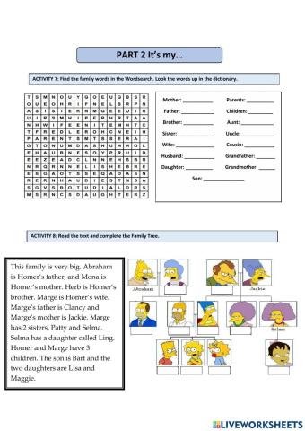 Family and Possessive case