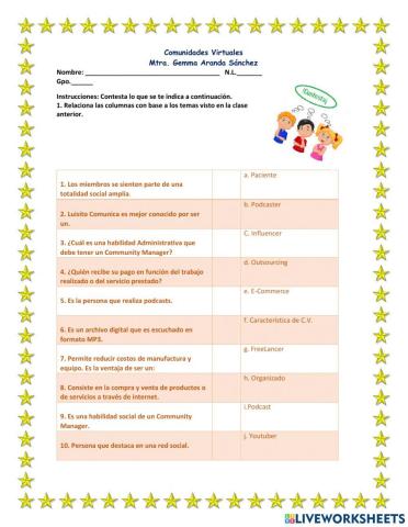 Comunidades Virtuales