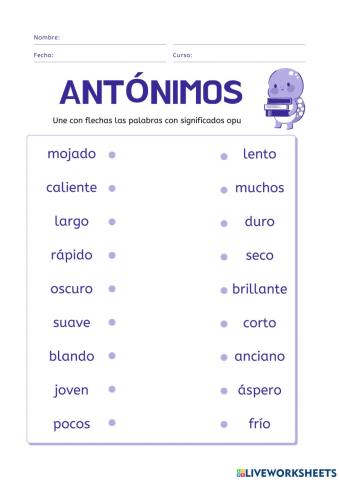 Antónimos