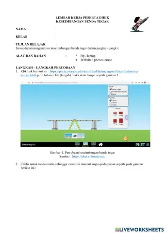 Lkpd keseimbangan benda tegar 2021