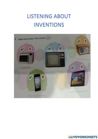 Listening about inventions