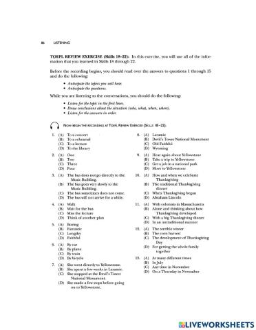 Toefl  part b example