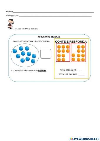 quantidade de dezenas 