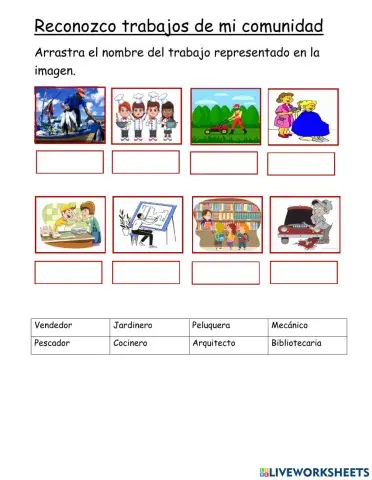 Trabajos de mi comunidad