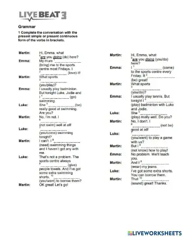 Live beat 3 starter unit