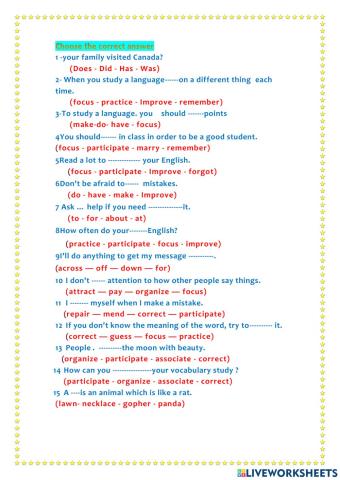 English zone unit 1 lesson b