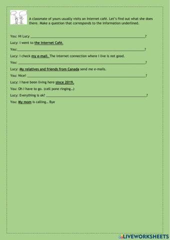 Subject and object questions