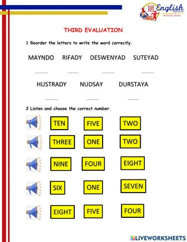 Vocabulary Exam 2 gesb