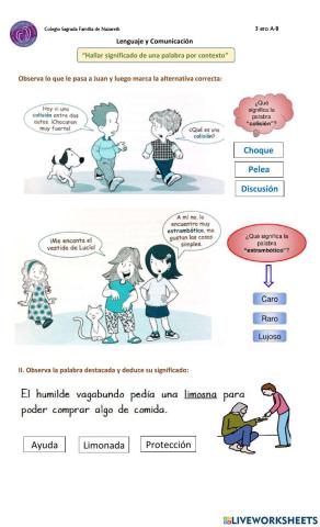 Hallar significado por contexto