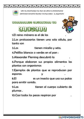 Reinos de la naturaleza