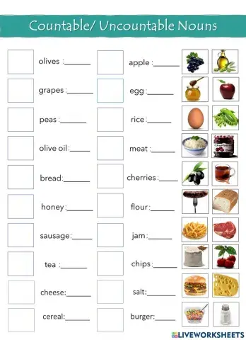 Countable and uncountable