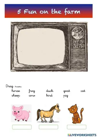 repaso tema 5 inglés 1º