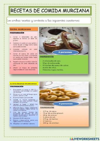 Recetas