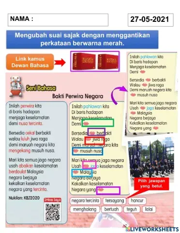 Bahasa melayu tahun 5