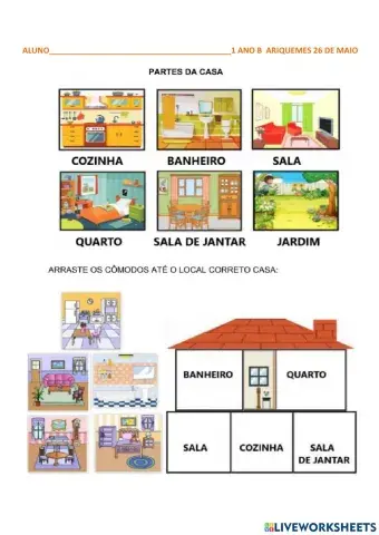 Partes da casa