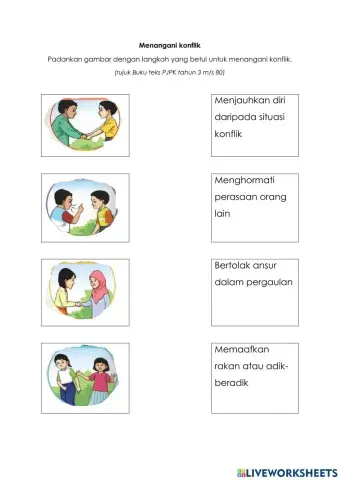 Menangani konflik tahun 3