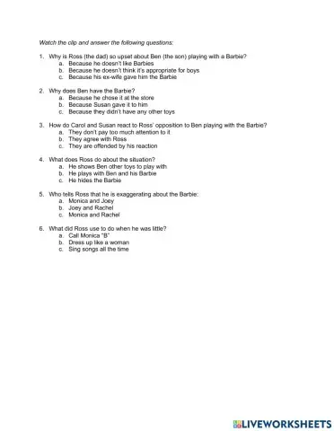 Listening gender roles