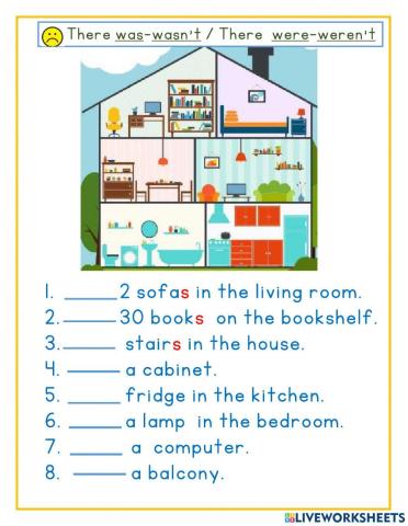 There was-There were