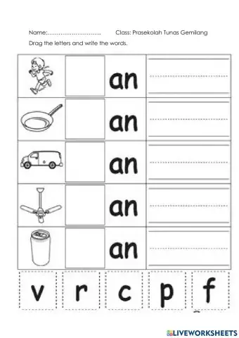 -an Family Words PdPR English