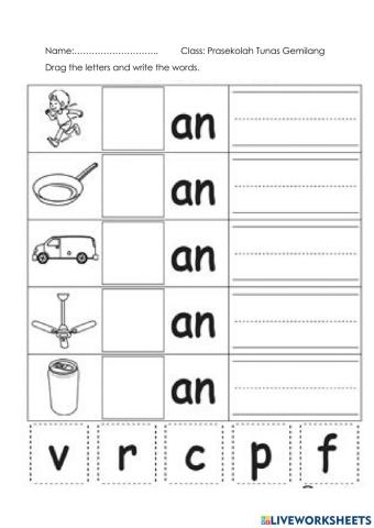 -an Family Words PdPR English