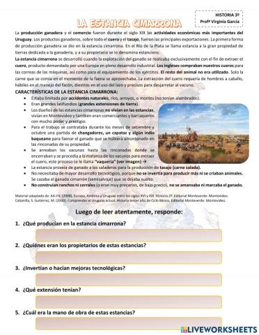 La estancia cimarrona