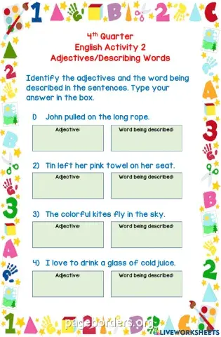 English Activity 2
