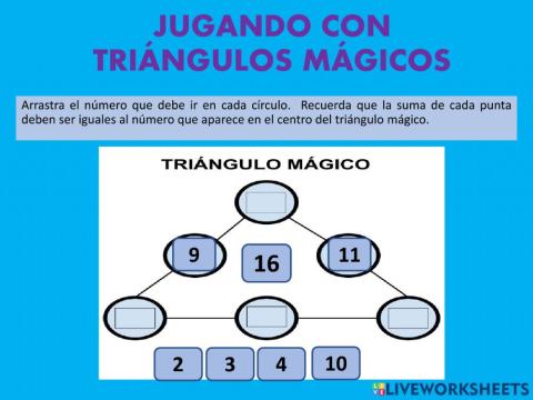 Triángulo mágico