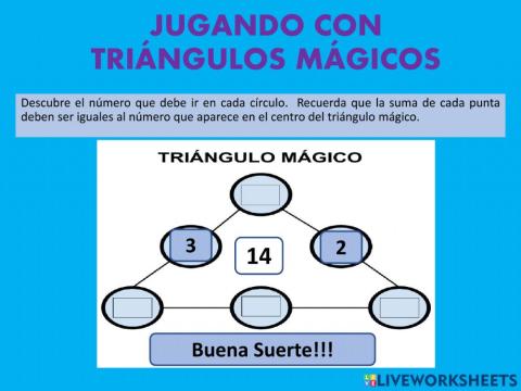 Triángulo mágico