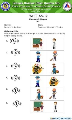 Community Helper Part 1