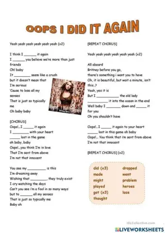 Britney Spears - Oops!...I Did It Again