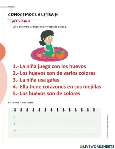 Actividad 10 letra H