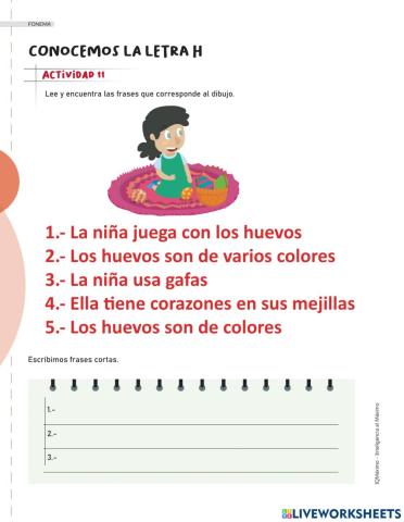 Actividad 10 letra H