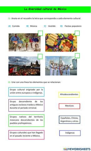 La diversidad cultural de México